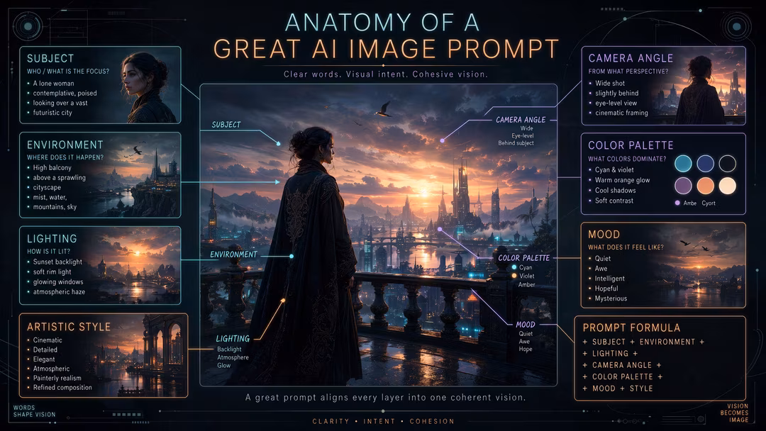 Anatomy of a great AI image prompt