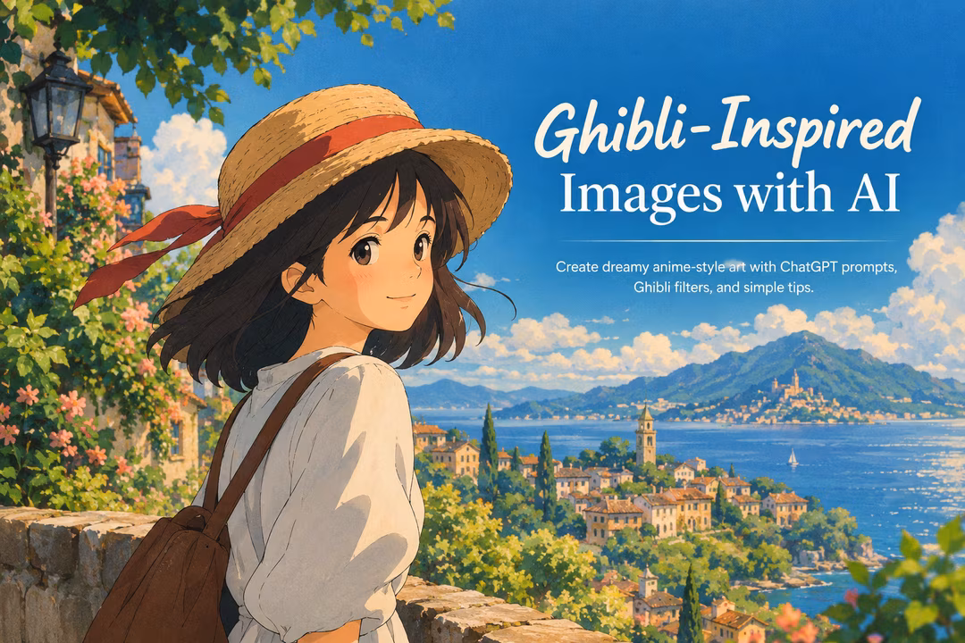 Studio Ghibli AI images